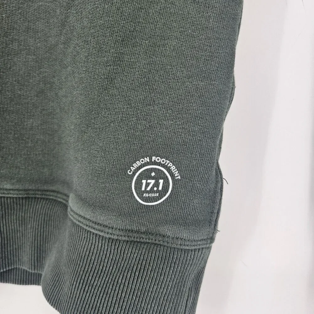 Allbirds Sweater‎ Mens Small Crewneck Pullover Sweatshirt Green Preppy Slim Fit